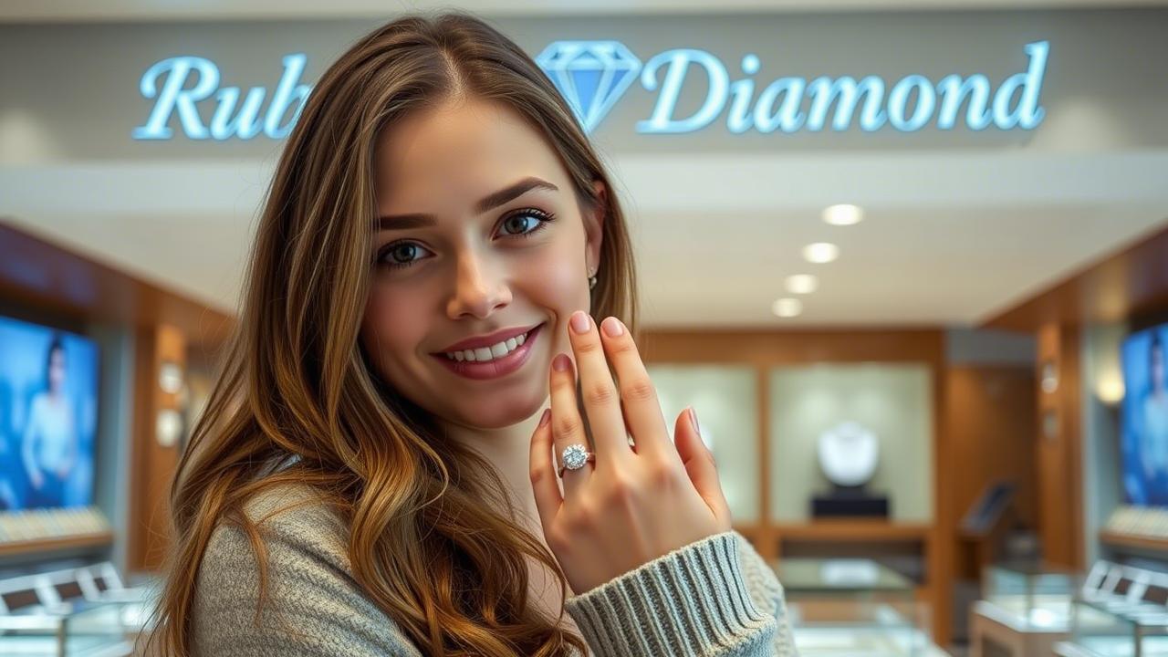"Brillo y Elegancia de los Anillos con Diamantes de Rubinstein Diamonds "