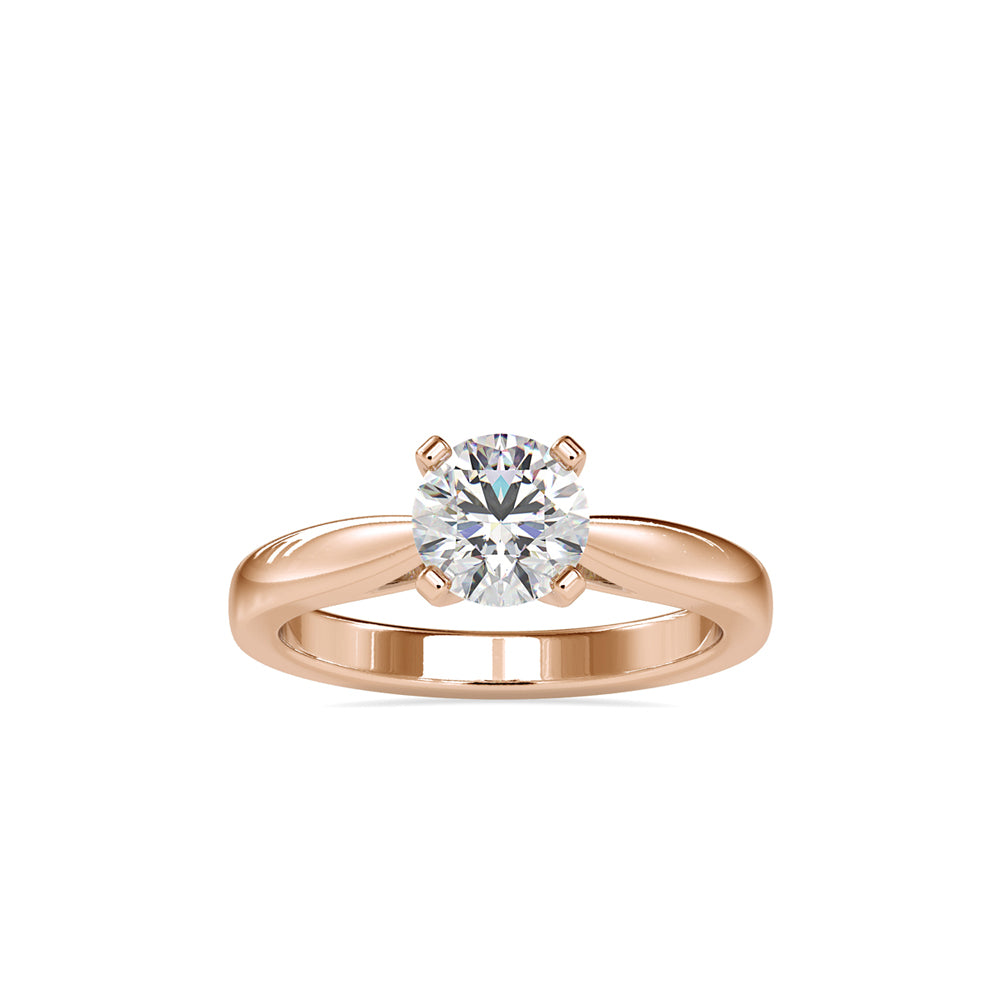 Anillo Classic Modern Solitaire Oro 18K (solo engaste)