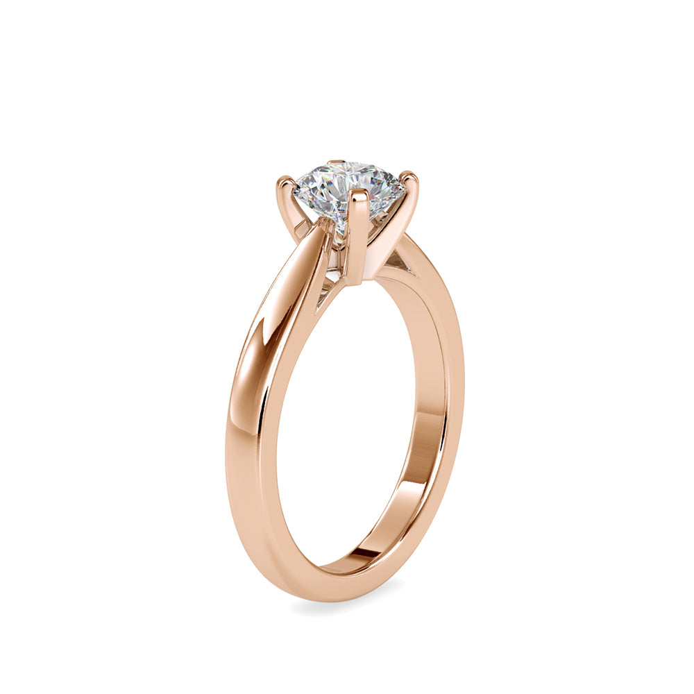 Anillo Classic Modern Solitaire Oro 18K (solo engaste)