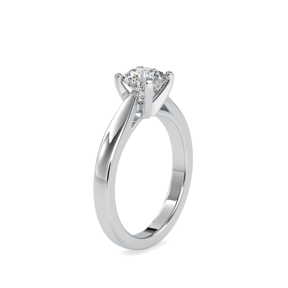 Anillo Classic Modern Solitaire Oro 18K (solo engaste)