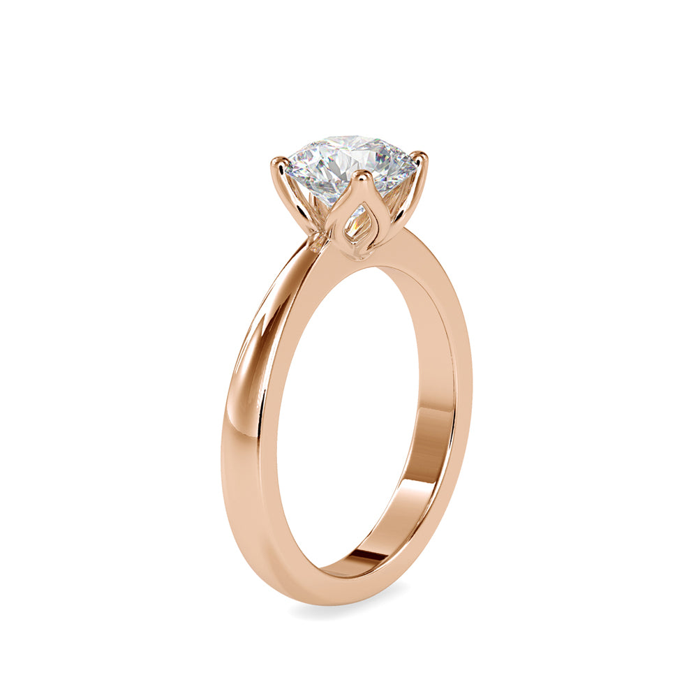 Anillo Modern Tulip Solitaire Oro 18K (solo engaste)