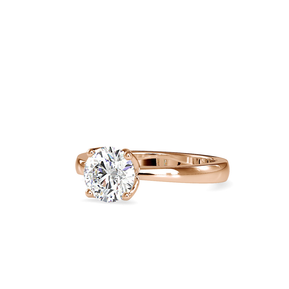 Anillo Modern Tulip Solitaire Oro 18K (solo engaste)